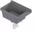 QLS Gradia Ausgussbecken 50,8x33,8cm Polypropylen grau mit Siphon (11119)