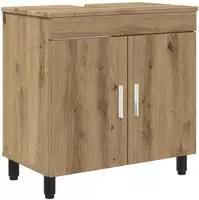 vidaXL Waschtisch Artisan-Eiche 60 x 35 x 60 cm Holzwerkstoff