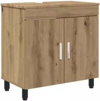vidaXL Waschtisch Artisan-Eiche 60x35x60cm Holzwerkstoff