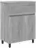 vidaXL Waschtisch Sonoma-Grau 60x35x80cm Holzwerkstoff