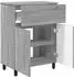vidaXL Waschtisch Sonoma-Grau 60x35x80cm Holzwerkstoff