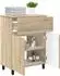 vidaXL Waschtisch Sonoma-Eiche 60x35x80cm Holzwerkstoff