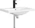 vidaXL Waschbecken matt schwarz 61x40x16,5cm (890235)