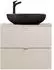 Lomado DURANGO-56 Waschtisch 60cm, Keramikwaschbecken, kaschmir matt (LA56-DURANGO-56-SET26)