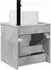 vidaXL Wandmontierter Waschtisch betongrau 49x44,5x66cm