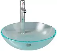 vidaXL Badezimmer Waschbecken Wasserhahn Ablaufgarnitur aus mattiertem