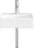 vidaXL Waschbecken mit Wasserhahn und Abfluss, Metall, chrom (890220)