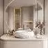 Rea Mika Aufsatzwaschbecken Cloudy White, Steinoptik 50x38x15cm (REA-U3584)