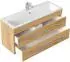 Posseik Portus 1000 SlimLine Badmöbel-Set 100cm, eiche gold
