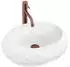 Rea Mika Aufsatzwaschbecken Kompositstein light grey 50x38x15cm