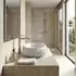 Rea Mika Aufsatzwaschbecken Kompositstein light grey 50x38x15cm