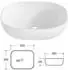 Lomado DURANGO-56 Doppelwaschtisch 120cm, 4 Schubladen, kaschmir matt (LA56-DURANGO-56-SET53)