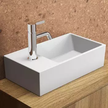 Ideal Standard Extra Handwaschbecken, 1 Hahnloch links, mit &Uuml;berlauf (T3920V1)