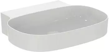 Ideal Standard Linda-X Waschtisch wandhängend, ohne Hahnloch, ohne Überlauf, 600x500x135mm (T4395MA)