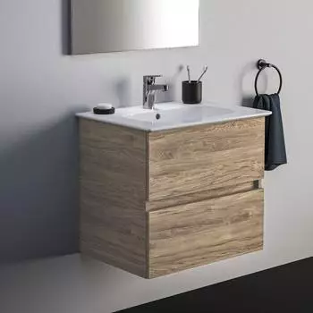 Ideal Standard Eurovit+ Waschtisch mit Unterschrank, 2 Ausz&uuml;ge (R0571Y9)