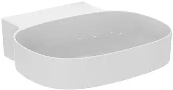Ideal Standard Linda-X Waschtisch ohne Hahnloch, ohne &Uuml;berlauf, 500x480mm (T4392MA)