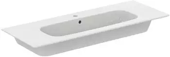 Ideal Standard i.life A M&ouml;belwaschtisch 1 Hahnloch mit &Uuml;berlauf, wei&szlig; (T462201)