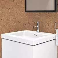Ideal Standard Extra M&ouml;belwaschtisch, 1 Hahnloch, 61 cm, Badkeramik, T4358V1,