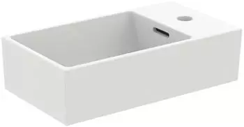 Ideal Standard Extra Handwaschbecken, 1 Hahnloch, mit &Uuml;berlauf (T3923V1)