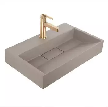 Rea Goya Aufsatzwaschbecken Kompositwerkstoff 60x37x14cm (REA-U4413)