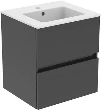 Ideal Standard Eurovit+ Waschtisch mit Unterschrank, 2 Ausz&uuml;ge (R0571TI)
