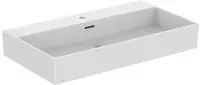 Ideal Standard Extra Waschtisch 81,5 cm, 1 Hahnloch mit &Uuml;berlauf, geschliffen,
