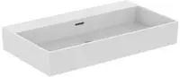Ideal Standard Extra Waschtisch 81,5 cm, ohne Hahnloch mit &Uuml;berlauf, geschliffen,