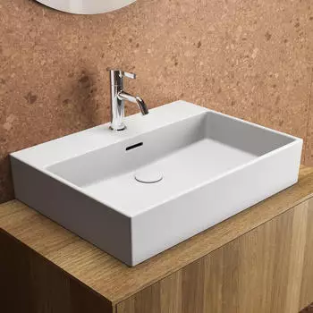Ideal Standard Extra Wandwaschtisch 615mm, 1 Hahnloch, seidenwei&szlig; matt (R0542V1)