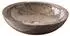 Tikamoon Calypso Grey Waschbecken aus Marmor, rund, 43x43x12cm