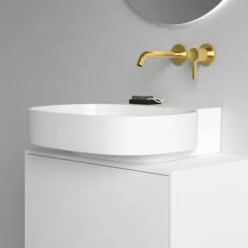 Ideal Standard Linda-X Waschtisch ohne Hahnloch, ohne &Uuml;berlauf (T4987MA)