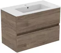 Ideal Standard Eurovit+ M&ouml;belpaket mit Waschtisch 81 cm und Unterschrank 80 cm, 2