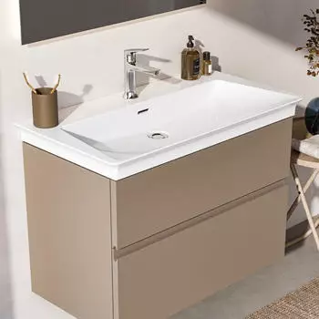 Ideal Standard La Dolce Vita M&ouml;belwaschtisch 860mm, 1 Hahnloch, wei&szlig; (E2629MA)