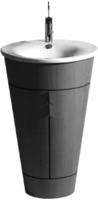 Duravit Starck 1 M&ouml;belwaschtisch 0406580000 d= 58cm, mit Hahnloch, &Uuml;berlauf,