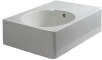 Duravit - Design Classics Waschtisch 460x615x225mm Wandh&auml;ng., R, Wei&szlig; Hochglanz,