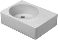 Duravit Design Classics Waschtisch Scola 61,5 cm links, Badkeramik, 0684600011, wei&szlig;