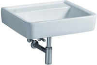 Geberit Renova Plan, Waschtisch, 55x44 Cm, Ohne Hahnloch, Ohne