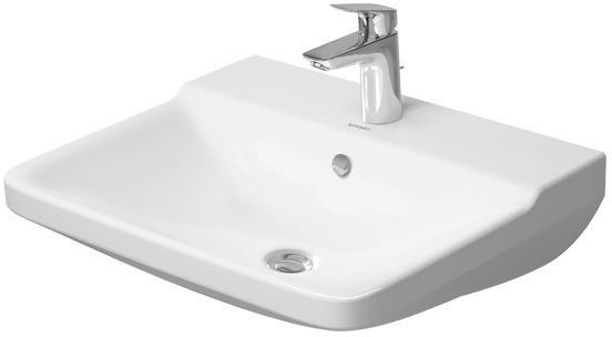 Duravit P3 Comforts 55 x 45,5 cm weiß alpin WonderGliss (23315500301)