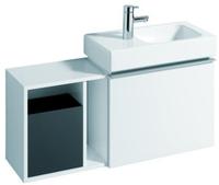 Geberit iCon Handwaschbecken 53 cm mit Ablagefl&auml;che links, Badkeramik,...