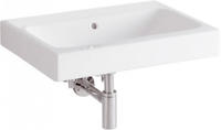 Geberit iCon Waschtisch 75 cm ohne Hahnloch 124078000, Badkeramik, wei&szlig;