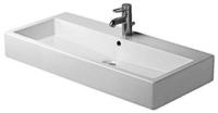 Duravit Vero Waschtisch 100 cm, mit 1 Hahnloch, mit &Uuml;berlauf, Badkeramik,