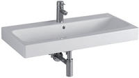 Geberit iCon Waschtisch 90 cm ohne Hahnloch, Badkeramik, 124093000, wei&szlig;