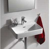 LAUFEN Aufsatzhandwaschbecken LAUFEN Pro S 450x340, wei&szlig; mit LCC, 81696.1,
