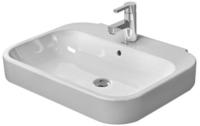 Duravit Happy D.2 Waschtisch 60 cm mit 1 Hahnloch, Badkeramik, 2316600000, wei&szlig;