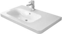 Duravit M&ouml;belwaschtisch Durastyle 80cm, Mit &Uuml;berlauf, Mit