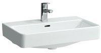 LAUFEN PRO S Compact Waschtisch 60 cm, ohne Hahnloch, mit &Uuml;berlauf, Badkeramik,