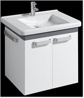 Geberit Renova Comfort Square Waschtisch 75 cm, barrierefrei, Badkeramik, 128575600,