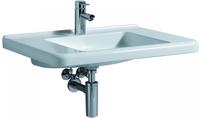 Geberit Renova Comfort Square Waschtisch 75 cm, barrierefrei, Badkeramik,...