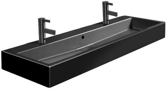 Duravit Vero 120x47cm schwarz (0454120824)