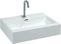 Laufen - Living City Waschtisch, 1 Hahnloch Mittig, Mit &Uuml;berlauf,