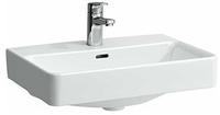 LAUFEN PRO S Compact Aufsatzwaschtisch 60 cm, ohne Hahnloch, mit &Uuml;berlauf,